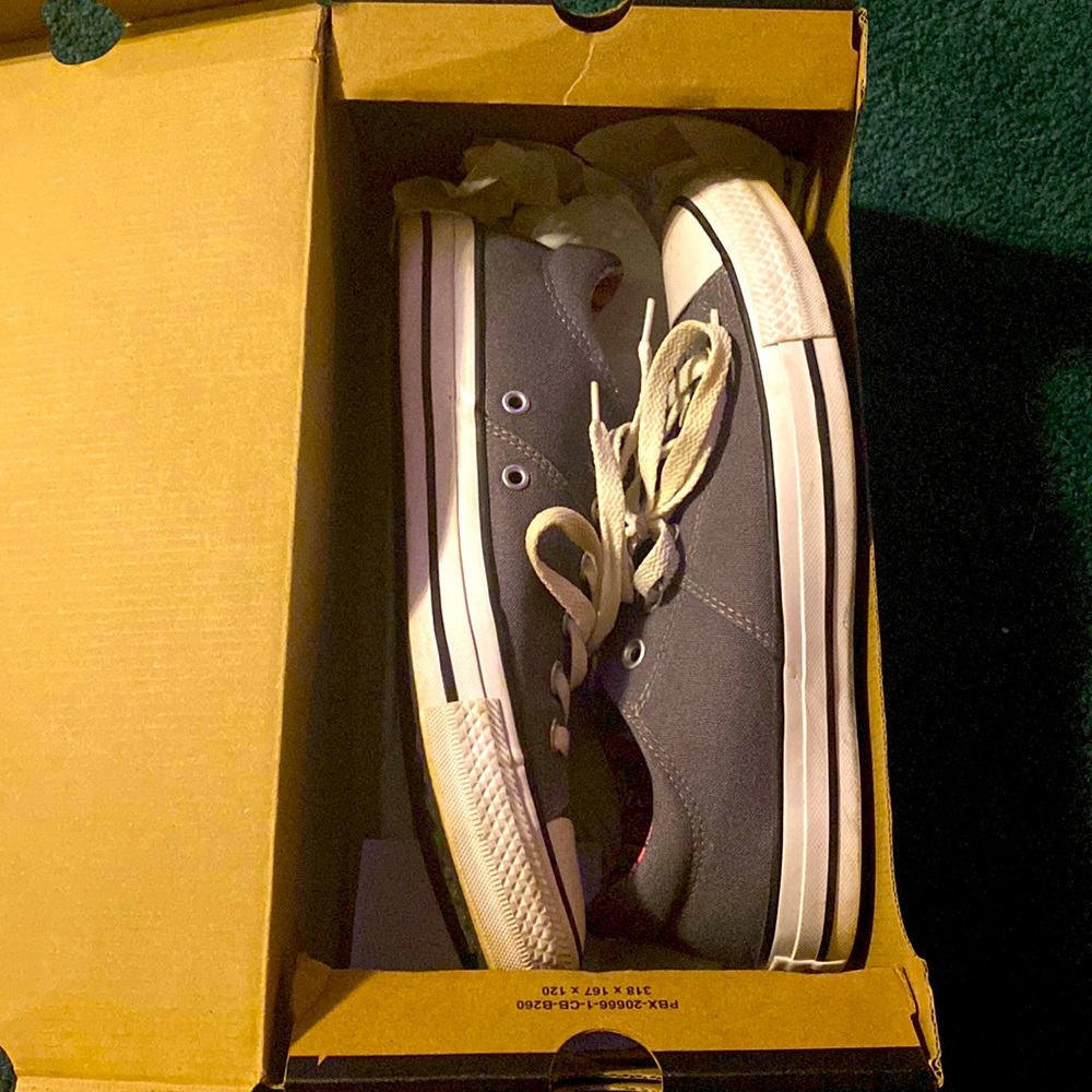 Slightly worn. Still in great condition. No holes, tears, wear or fading.